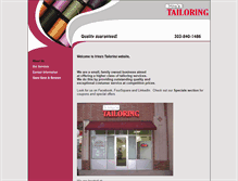 Tablet Screenshot of irinas-tailoring.com